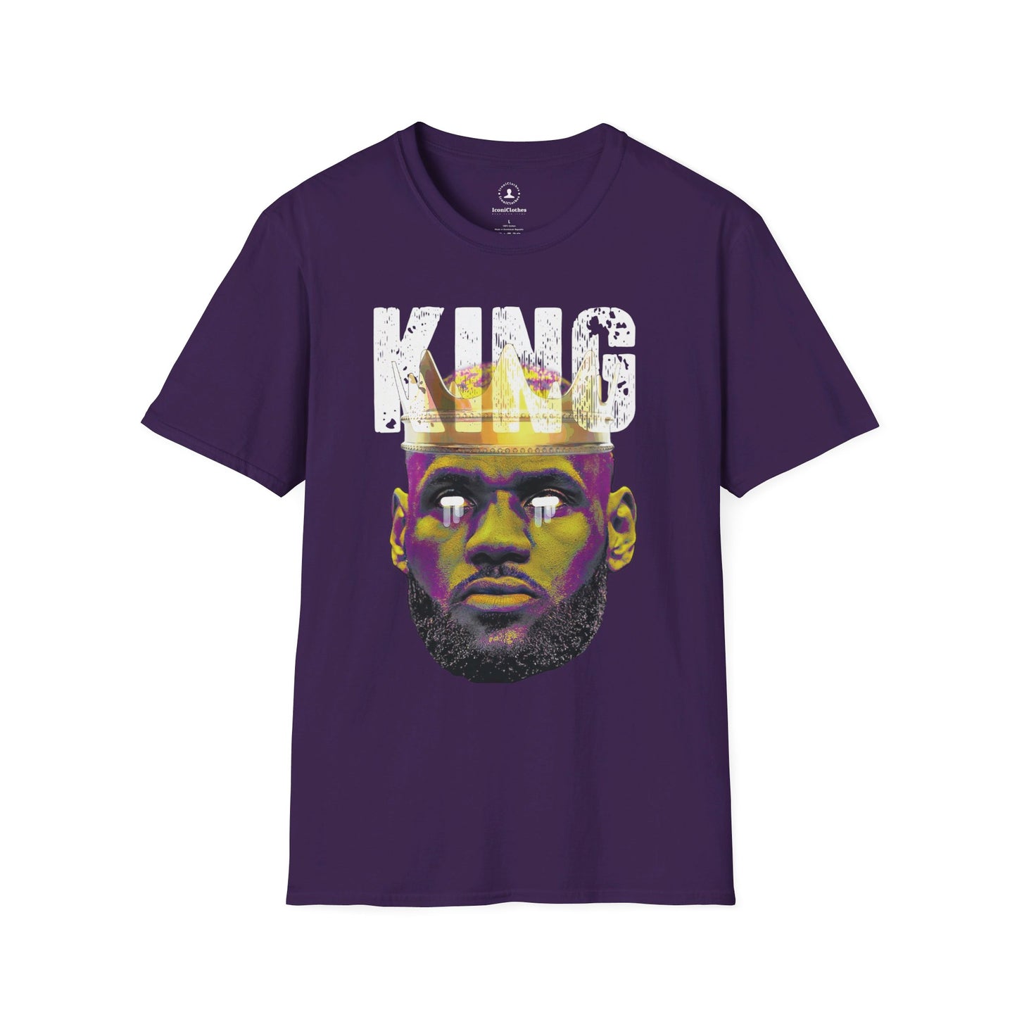 KING JAMES FACE TEE