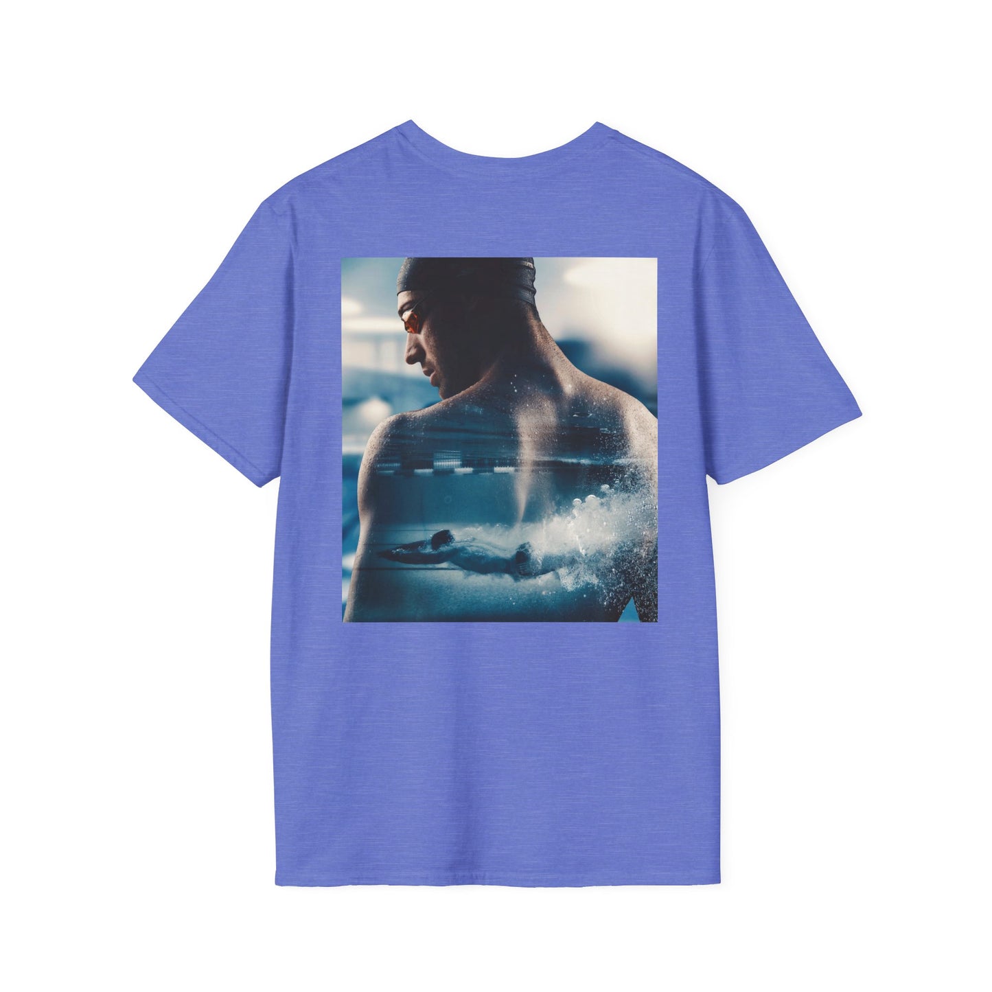 Michael Phelps: The Legend in Blue - Iconic T-Shirt