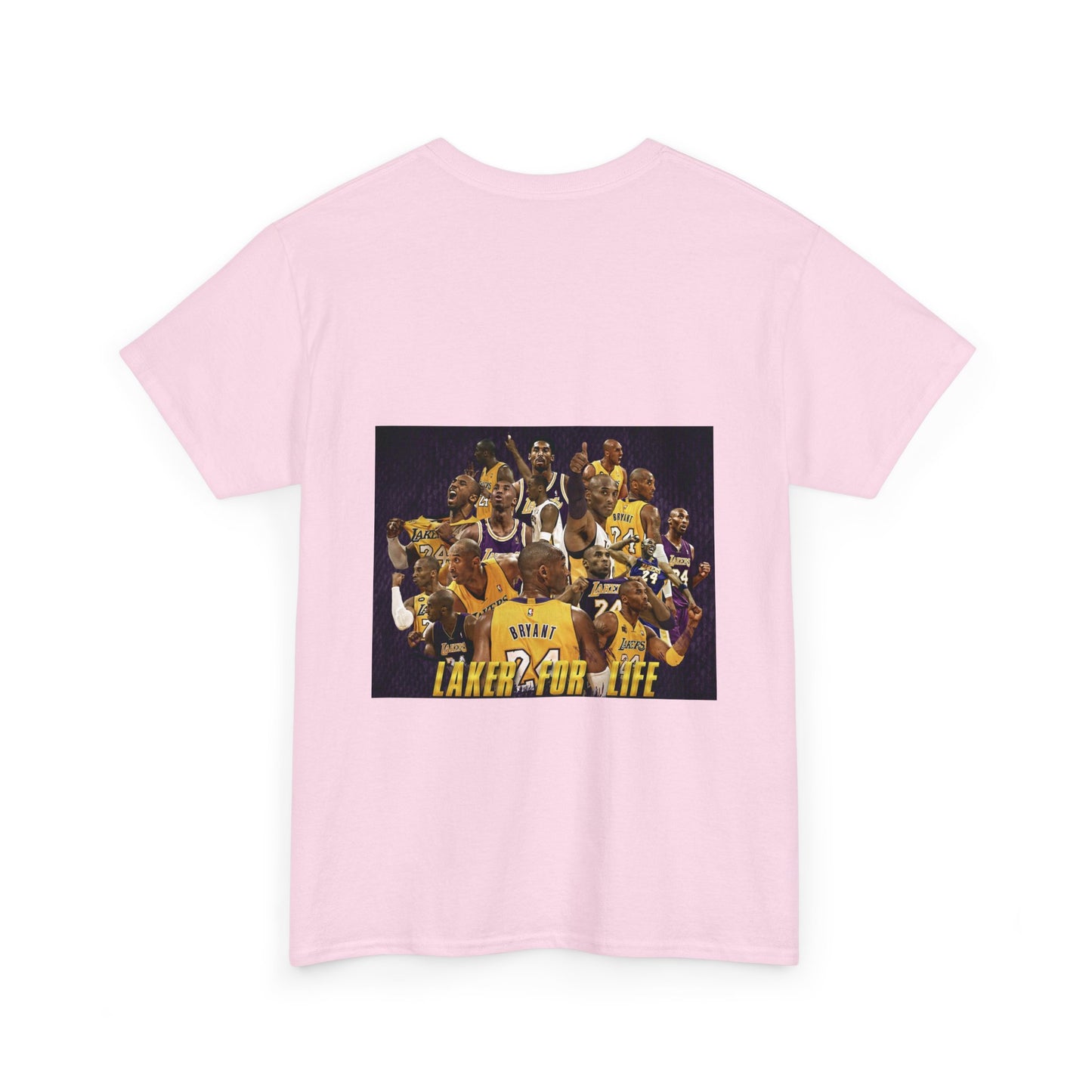 Kobe Bryant Signature Fadeaway & "Laker For Life" Tribute T-Shirt