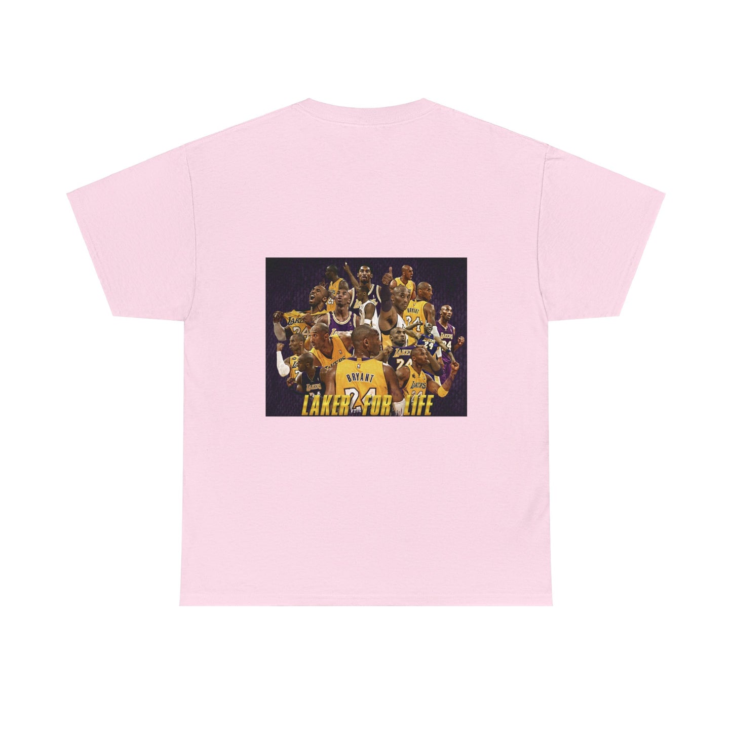 Kobe Bryant Signature Fadeaway & "Laker For Life" Tribute T-Shirt