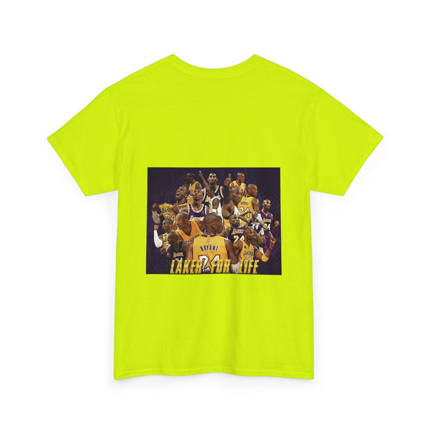 Kobe Bryant Signature Fadeaway & "Laker For Life" Tribute T-Shirt