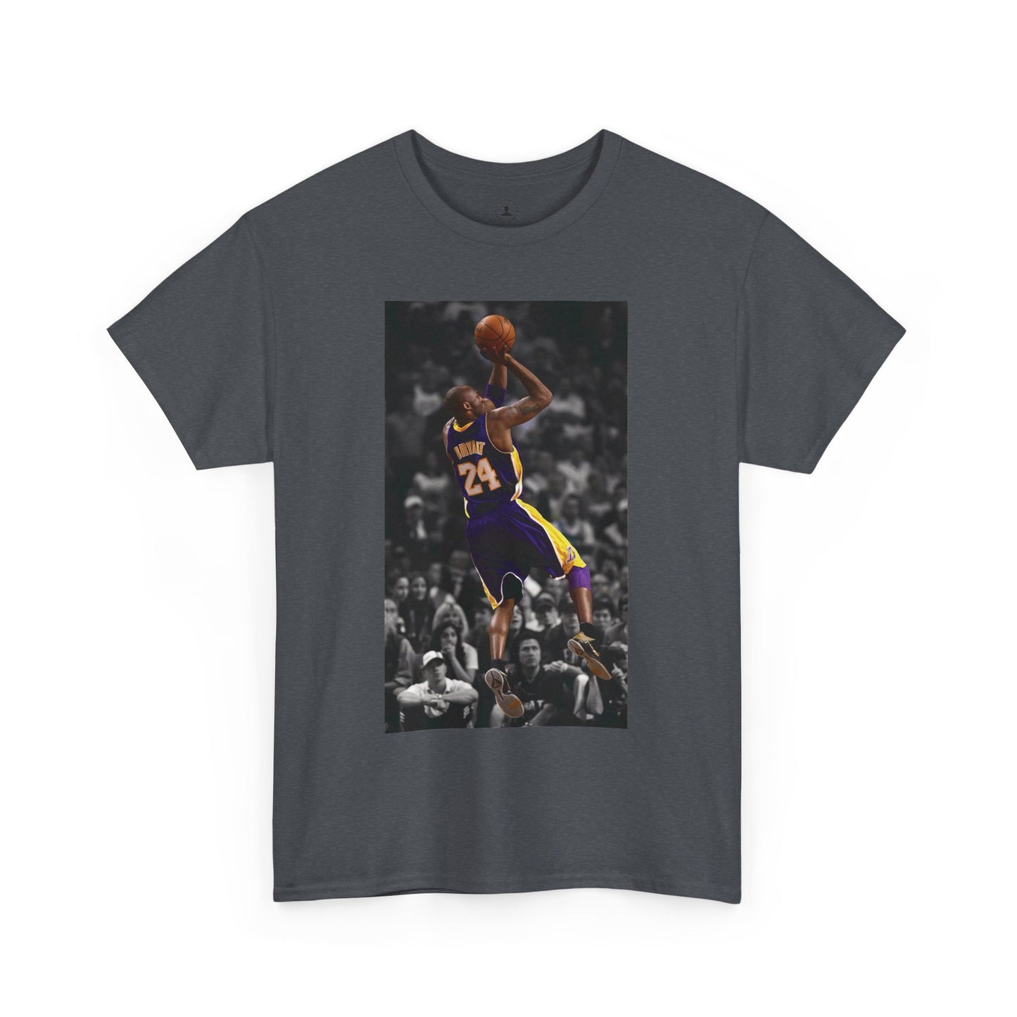 Kobe Bryant Signature Fadeaway & "Laker For Life" Tribute T-Shirt