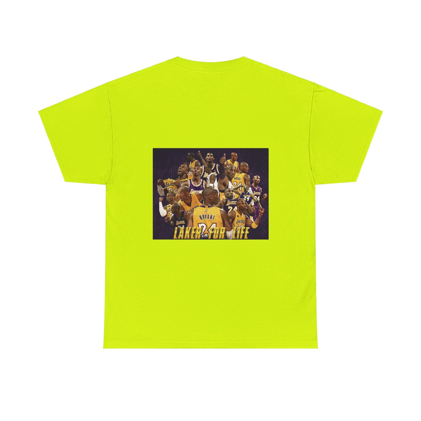 Kobe Bryant Signature Fadeaway & "Laker For Life" Tribute T-Shirt