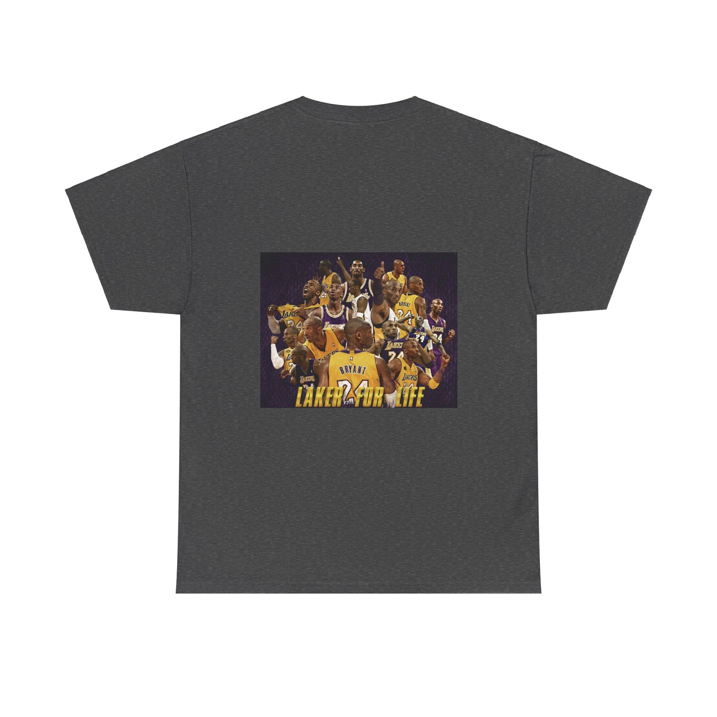 Kobe Bryant Signature Fadeaway & "Laker For Life" Tribute T-Shirt