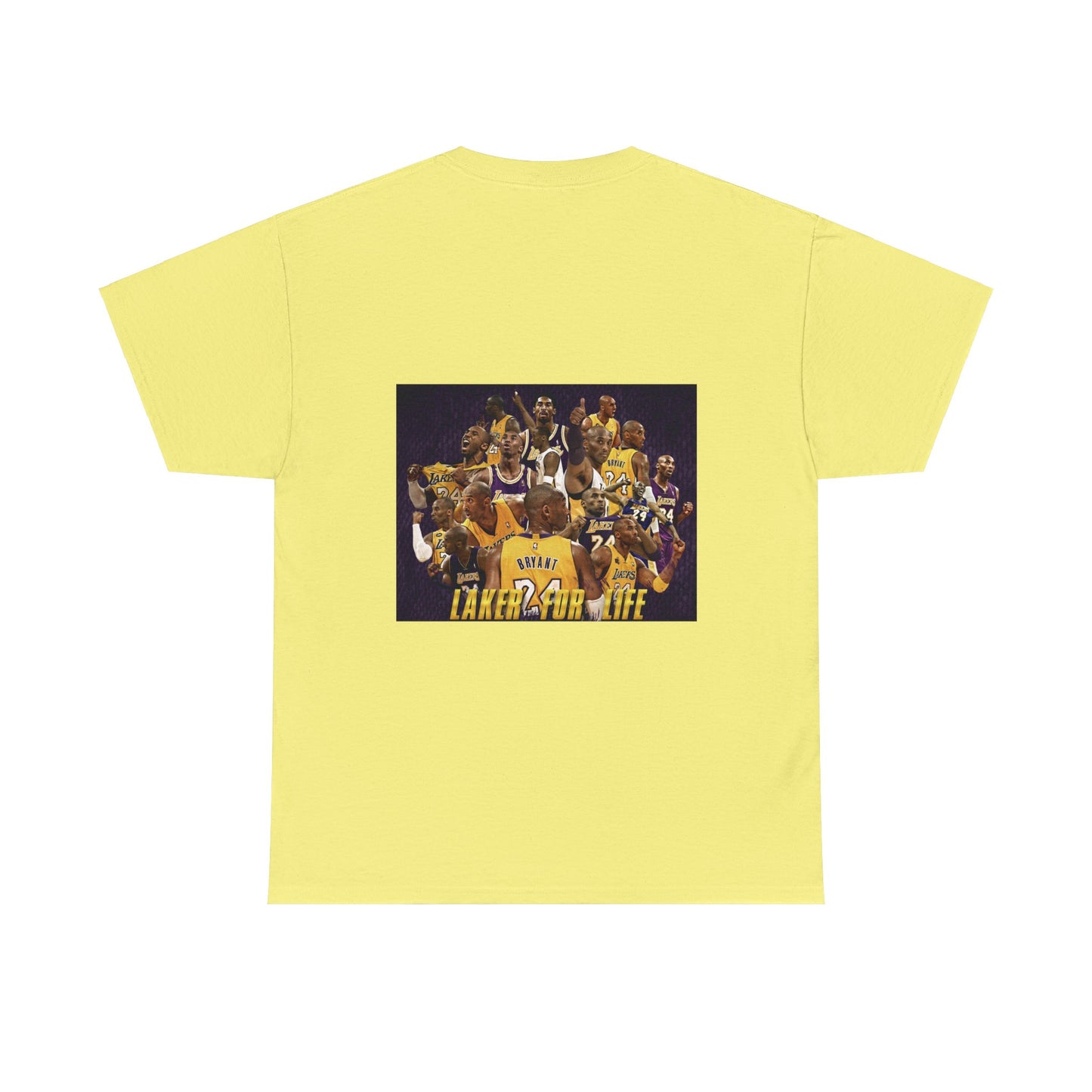 Kobe Bryant Signature Fadeaway & "Laker For Life" Tribute T-Shirt