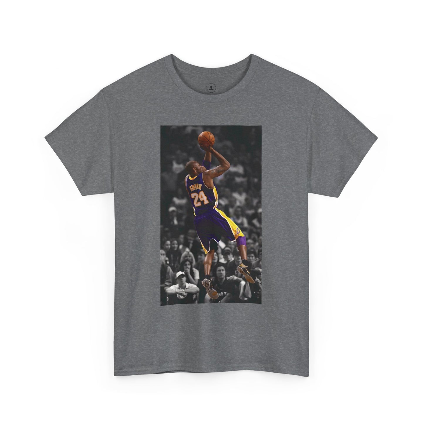 Kobe Bryant Signature Fadeaway & "Laker For Life" Tribute T-Shirt