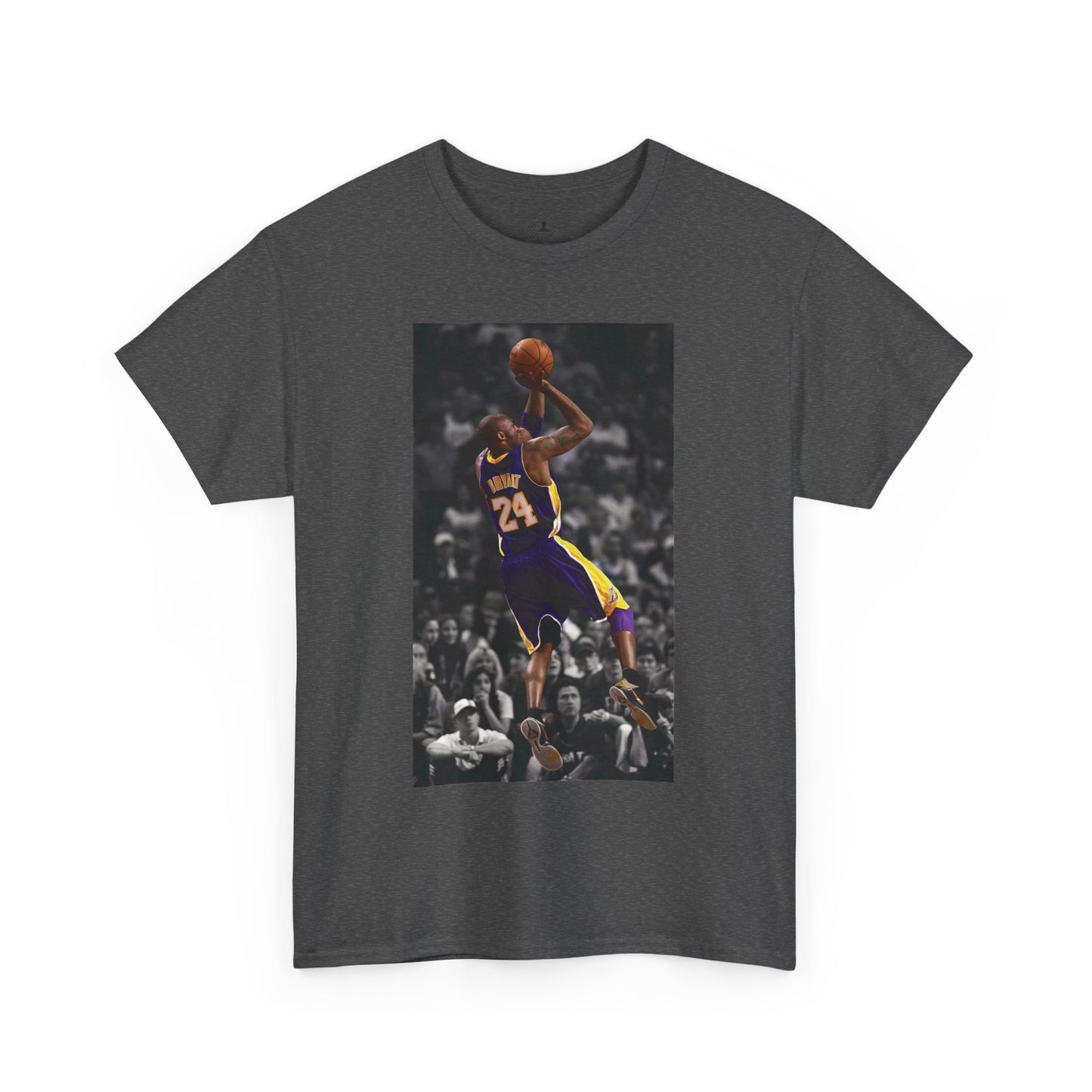 Kobe Bryant Signature Fadeaway & "Laker For Life" Tribute T-Shirt